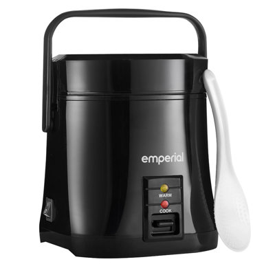 B&Q Mini Electric Rice Cooker 0.3L 200W Non Stick Rice Steamer For 2