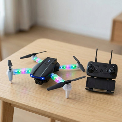 B&Q Mini Drone With 1080P Hd Camera Foldable Remote Control Quadcopter With Headless Mode And 360 Degree Flip