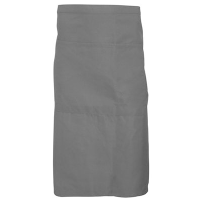 Dennys Adults Unisex Catering Waist Apron With Pocket from B&Q