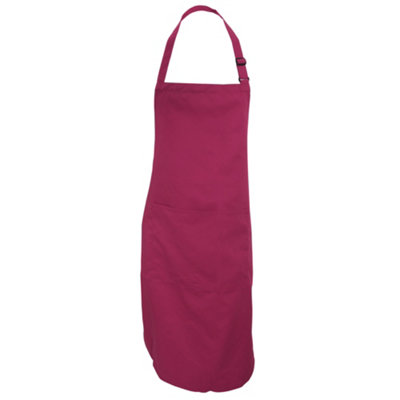 Dennys Adults Unisex Catering Bib Apron With Pocket from B&Q