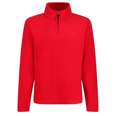 Regatta - Men's - Fleece Top - Zip Neck - Red - L - Image 4