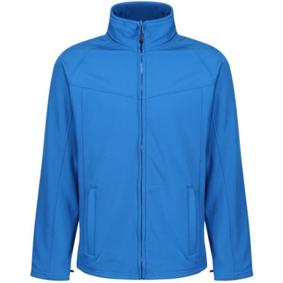 Regatta Uproar Mens Softshell Wind Resistant Fleece Jacket - Blue - Size Small - Image 3