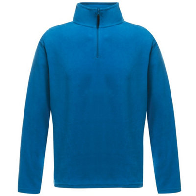 - Regatta Professional Mens Micro Zip Neck Fleece Top Oxford Blue (L)