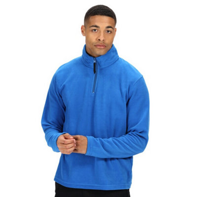  - Regatta Professional Mens Micro Zip Neck Fleece Top Oxford Blue (Xl)
