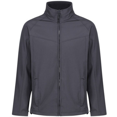 Regatta Men's Grey Professional Wind Resistant Fleece Jacket - Seal - Xxl - Seal - 96% Polyester/4% Elastane - Image 4