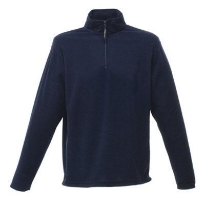  - Regatta Professional Mens Micro Zip Neck Fleece Top Dark Navy (Xxxl)