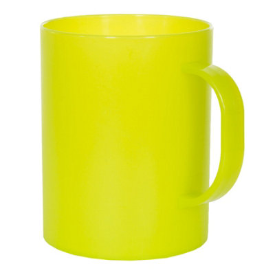B&Q Tresp Pour Plastic Picnic Cup Lime (One Size) Green