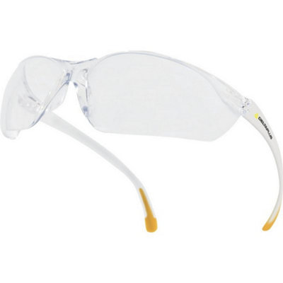 Delta Plus Meia Polycarbonate Lens Work Safety Gles Clear (One Size) from B&Q