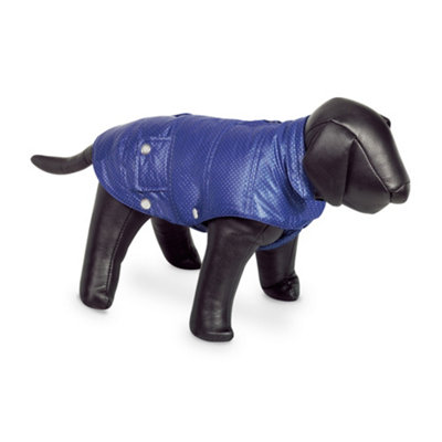 Nobby Danika Dog Coat Blue (44Cm) from B&Q