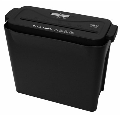 Sohler A4 Paper Electric Shredder Strip Cut Shredding Card Document Bin Sl-512Sc from B&Q