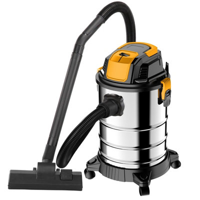 Gr8 Home Wet And Dry Vacuum Cleaner 25 Litre Stainless Steel Workshop Garage Blower Vac from B&Q