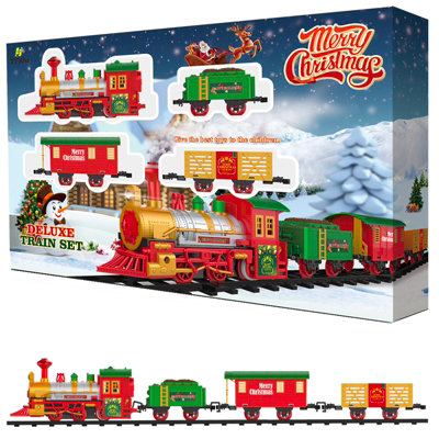 Rexco Unisex Multicolor Deluxe Around Christmas Tree Train Set - Image 5
