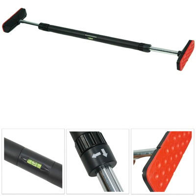 Gr8 Home Adjustable Pull Up Door Bar Push Chin Ups Fitness Exercise Home Gym For Doorway from B&Q