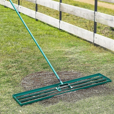 Gr8 Garden Unisex Green Lawn Leveling Rake 114X25cm Heavy Duty In | : 114X25 Cm - Image 4