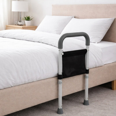 Gr8 Home Adjustable Bed Rail Support Handle For Elderly from B&Q