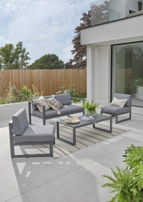 Kettler Versa Lounge Sofa 4 Seat Set from B&Q