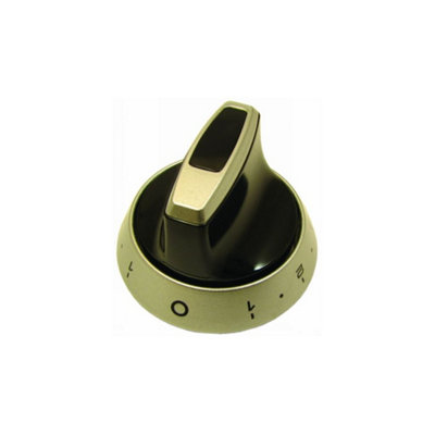 Canon Knob Twin Blk/silver For Cannon Cookers And Ovens from B&Q
