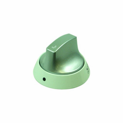 Knob Main Oven Alum Knob White Beze For Hotpoint/export Cookers And Ovens from B&Q