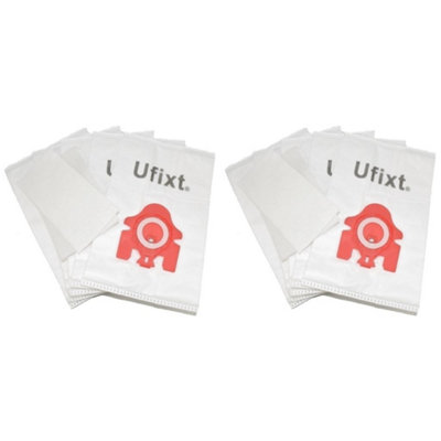 Fjm Bags For Miele Vacuum CleanerType Fjm Dust Bags X10 + 2 Filter SetsCompatible By Ufixt from B&Q