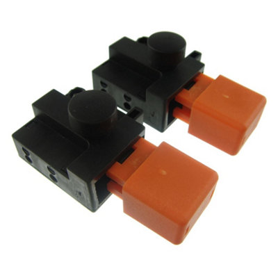 Flymo-Type Lawnmower On/off Switch8A 250VPack Of 2Compatible Replacement By Ufixt from B&Q