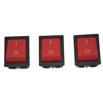 Numatic On/off Rocker Vacuum Cleaner Switch X 3 By Ufixt from B&Q