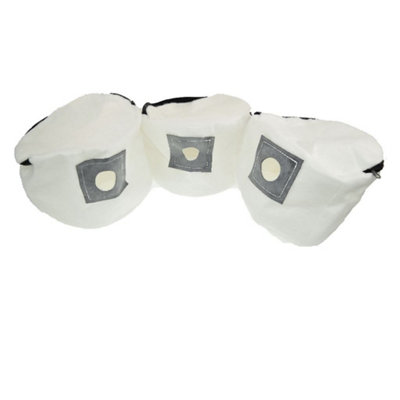 Numatic Henry Hetty James Reusable Washable Vacuum Cleaner Cloth Dust Bags With Zip X 3 By Ufixt from B&Q