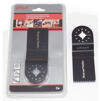 35mm Coarse Cut Multi Tool BladeHigh Carbon Steel (Hcs) For WoodPlastic & PlasterboardCompatible Universal Fit By Ufixt from B&Q