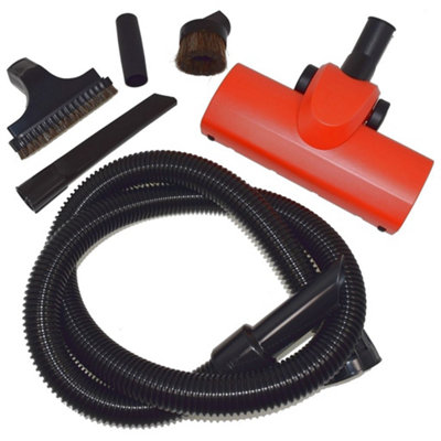 Numatic 2.5 Metre Vacuum Cleaner Hose And 4 Piece Tool Accessory Kit Plus Turbo Air Brush HeadCompatible By Ufixt from B&Q