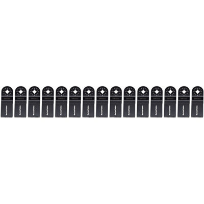Universal 35mm Multi Tool BladesCoarse Cut High Carbon Steel (Hcs) For Wood & Plastic15 Pack By Ufixt from B&Q