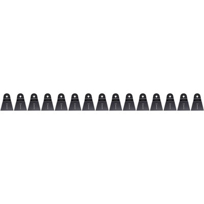 Multi Tool Blades 65mm Wide (15 Pack)High Carbon Steel (Hcs) For WoodPlastic & PlasterboardUniversal Bosch-Fit By Ufixt from B&Q