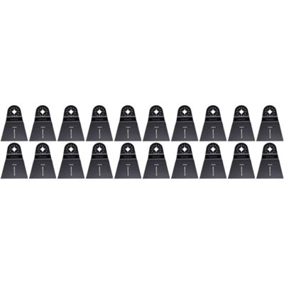 Universal 65mm Multi Tool BladesHigh Carbon Steel (Hcs) For Wood & Plastic20 Pack By Ufixt from B&Q