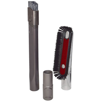 Dyson Vacuum Cleaner Soft Dusting Brush And Flexi Crevice ToolCompatible Replacement By Ufixt from B&Q