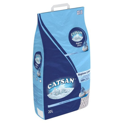 Catsan Hygiene Non-Clumping Cat Litter 20L from B&Q