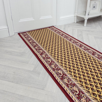 Acni Hallway Runner RugHardwearingNon-Slip & Durable Carpet For HallKitchen & Corridor from B&Q