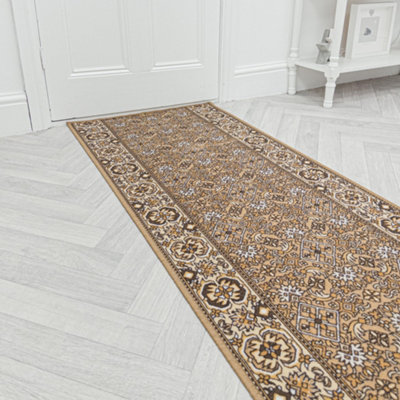 Bidjar Hallway Runner RugHardwearingNon-Slip & Durable Carpet For HallKitchen & Corridor from B&Q