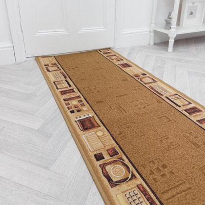 Jena Hallway Runner RugHardwearingNon-Slip & Durable Carpet For HallKitchen & Corridor from B&Q