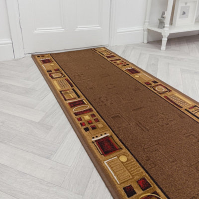 Jena Hallway Runner RugHardwearingNon-Slip & Durable Carpet For HallKitchen & Corridor from B&Q