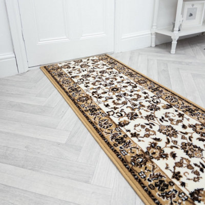 Traditional Hallway Runner RugSoftComfortable & Durable Carpet For HallKitchen & Corridor from B&Q