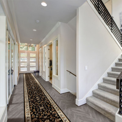 Ottoman Hallway Runner RugSoftComfortable & Durable Carpet For HallKitchen & Corridor from B&Q