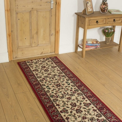 Traditional Hallway Runner RugSoftComfortable & Durable Carpet For HallKitchen & Corridor from B&Q
