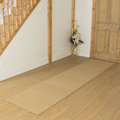 Plain Hallway Runner RugSoftComfortable & Durable Carpet For HallKitchen & Corridor from B&Q