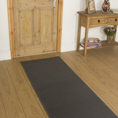 Plain Hallway Runner RugSoftComfortable & Durable Carpet For HallKitchen & Corridor from B&Q