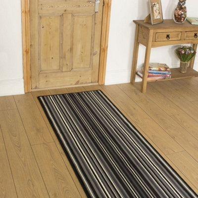 Strike Hallway Runner RugSoftComfortable & Durable Carpet For HallKitchen & Corridor from B&Q