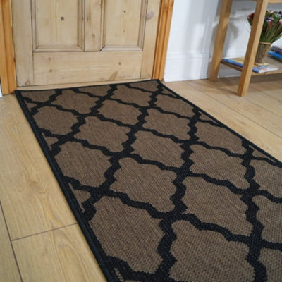 Trellis Hallway Runner RugHardwearingNon-Slip & Durable Carpet For HallKitchen & Corridor from B&Q