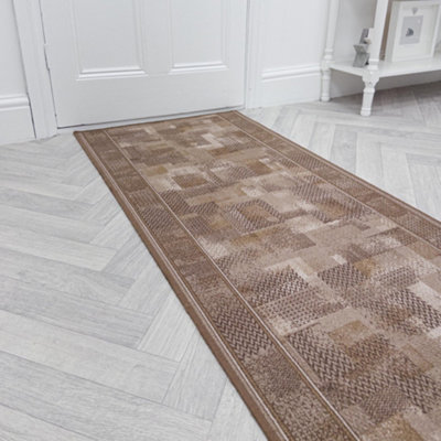 Tribe Hallway Runner RugHardwearingNon-Slip & Durable Carpet For HallKitchen & Corridor from B&Q