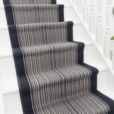Carnaby Stair RunnerHardwearingNon-Slip & Durable Carpet For Stairs & StaircasesMultiple Lengths from B&Q