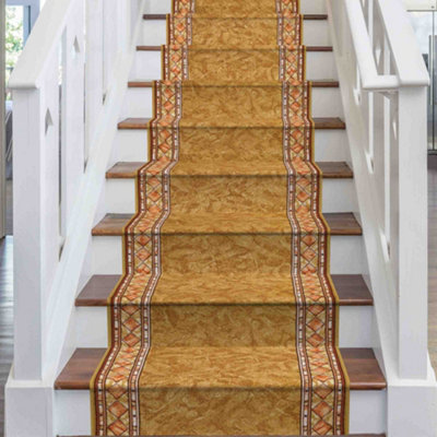 Cheops Stair RunnerHardwearingNon-Slip & Durable Carpet For Stairs & StaircasesMultiple Lengths from B&Q