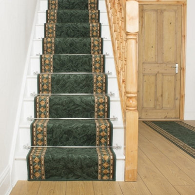 Cheops Stair RunnerHardwearingNon-Slip & Durable Carpet For Stairs & StaircasesMultiple Lengths from B&Q