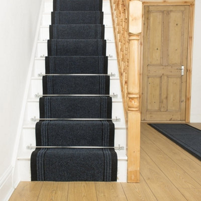 Inca Stair RunnerHardwearingNon-Slip & Durable Carpet For Stairs & StaircasesMultiple Lengths from B&Q