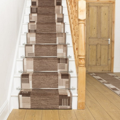 Montana Stair RunnerSoftNon-Slip & Durable Carpet For Stairs & StaircasesMultiple Lengths from B&Q